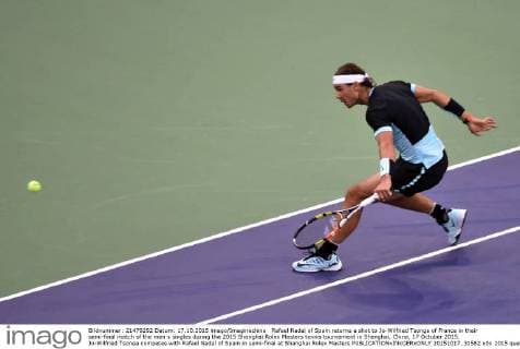 Tennis, ATP Tournament in Shanghai, Nadal - Tsonga