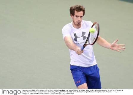 Tennis, ATP Tournament in Shanghai, Andy Murray Training