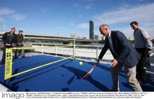 Tennis, ATP Tournament in Vienna, Press Event