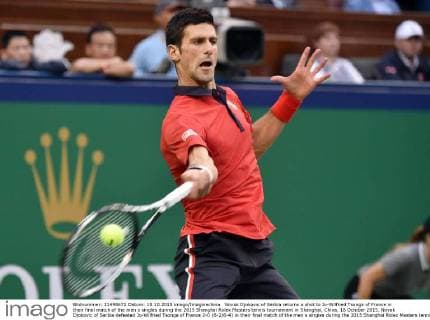Tennis, ATP Tournament in Shanghai, Final Djokovic defeats Tsonga