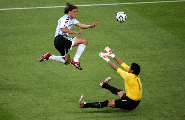 Football, World Cup 2006, Round of 16, Argentina - Mexico 2:1 n.V.