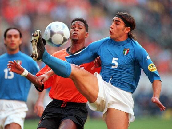 European Football Championship, semi-final Holland - Italy 1:3 n.E.