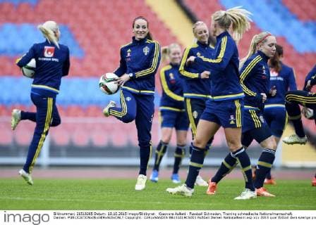 Football, Women, Training National Team Sweden