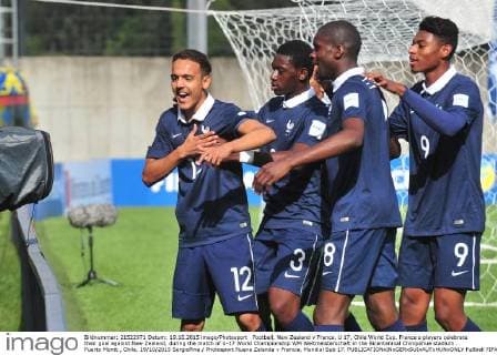 Football, U17 World Cup, New Zealand - France
