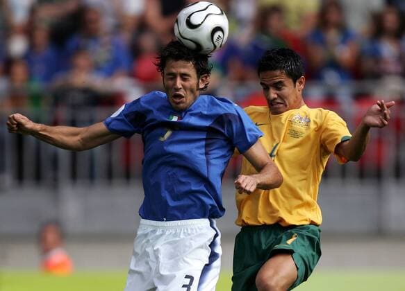 Football, World Cup 2006, Round of 16, Italy - Australia 1:0