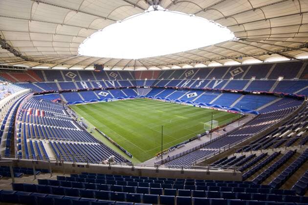 football, stadium history Hamburger SV