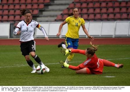 Football, Women, U20, Germany - Sweden