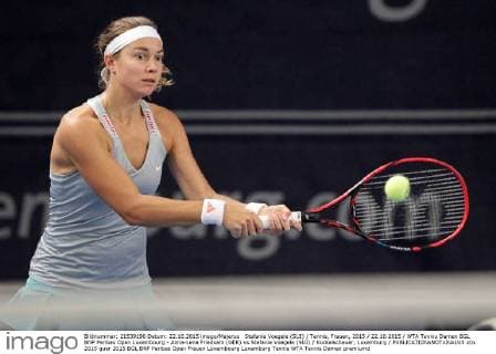 Tennis, WTA Tournament in Luxembourg, Vögele against Friedsam