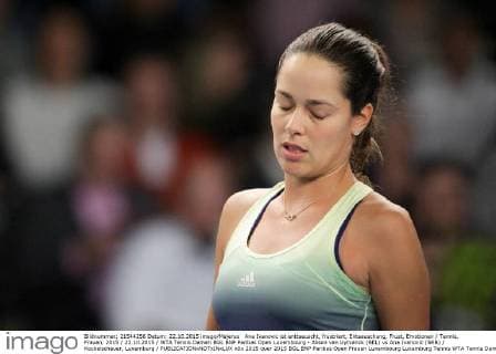 Tennis, WTA Tournament in Luxembourg, Ana Ivanovic eliminated against Alison van Uytvanck