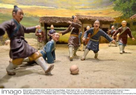 Cuju Museum in Linzi - the history of football's origins