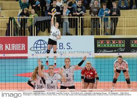 Volleyball, Women, 1. BL, VC Wiesbaden - Volley Stars Thüringen