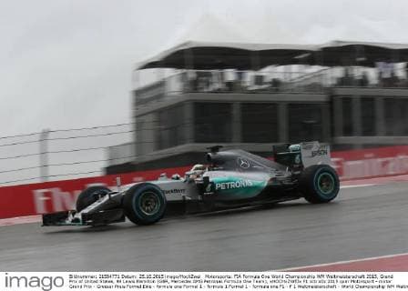 Formula 1, USA GP, Qualifying in the rain