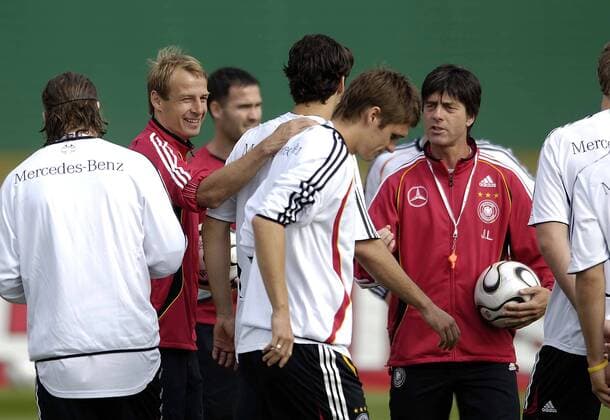 Football, World Cup 2006, Training of the German National Team