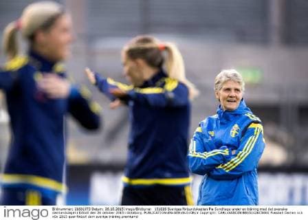 Football, Women, Training National Team Sweden