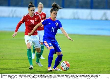 Football, Women, European Championship Quali, Croatia - Hungary
