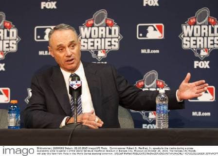 MLB World Series, New York Mets - Kansas City Royals Press Conference