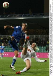 Football, Women, European Championship Qualifier, Czech Republic - Italy