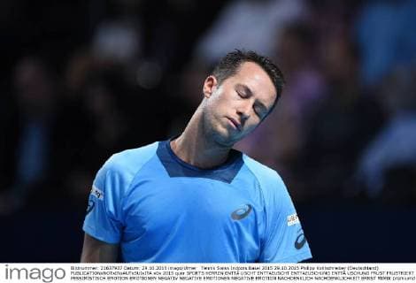 Tennis, ATP Tournament in Basel, Kohlschreiber fails to beat Federer