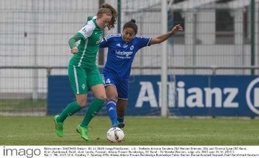 Football, Women, 1. BL, SC Sand - SV Werder Bremen