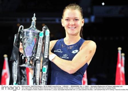 Tennis, Agnieszka Radwanska wins WTA Finals in Singapore