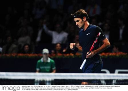 Tennis, ATP Tournament in Basel, Final Federer - Nadal