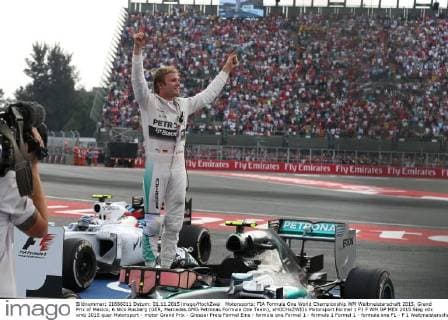 Formula 1, GP Mexico, Winner Nico Rosberg