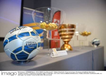 Football, France, Coupe de la Ligue, Draw Round of 16