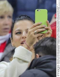 Football, Champions League, Women players in the stands, Bayern Munich - FC Arsenal
