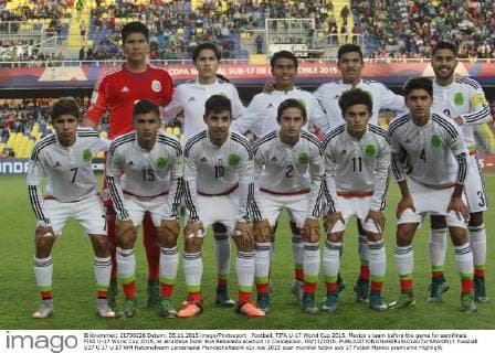 Football, U17 World Cup, Semi final, Mexico - Nigeria