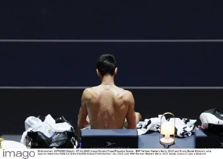 Tennis, ATP Tournament in Paris, Novak Djokovic - Stan Wawrinka