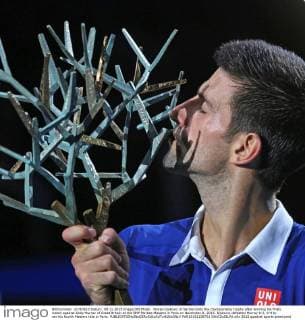 Tennis, Novak Djokovic wins the ATP tournament in Paris against Andy Murray