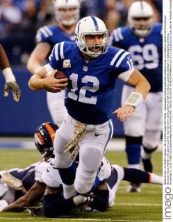 American Football, NFL, Indianapolis Colts quarterback Andrew Luck out with kidney tear