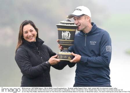 Golf, Russell Knox wins in Shanghai