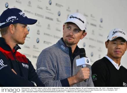 Golf, Shanghai Masters, PK and Press Event