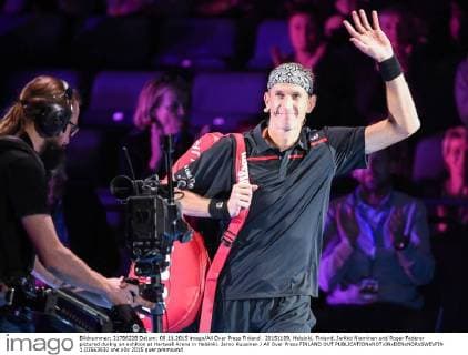 Tennis, Jarkko Nieminen's last match as a professional