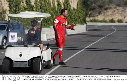 Football, Austria National Team Training