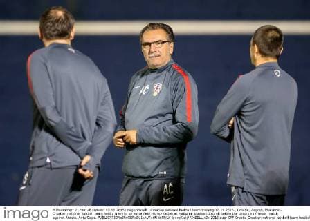 Football, Training National Team Croatia