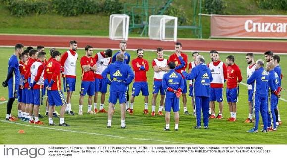 Football, Training National Team Spain