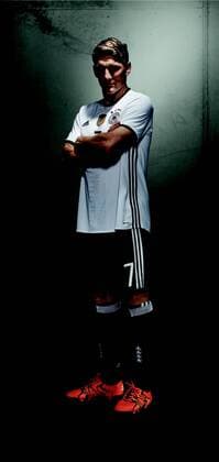 Football, DFB National Team, Shooting in the new European Championship jersey