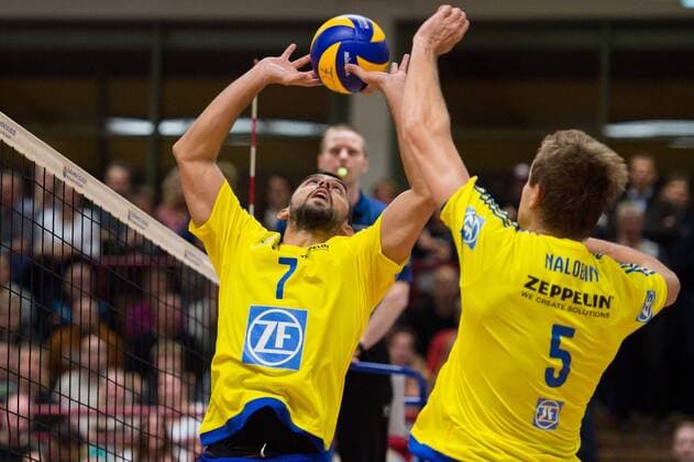 Volleyball, DVV Cup, FC Schüttorf 09 - VfB Friedrichshafen