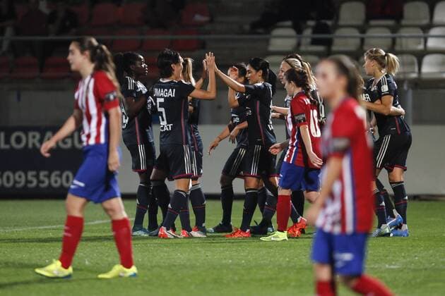 Football, Women, Champions League, Atletico Madrid - Olympique Lyon