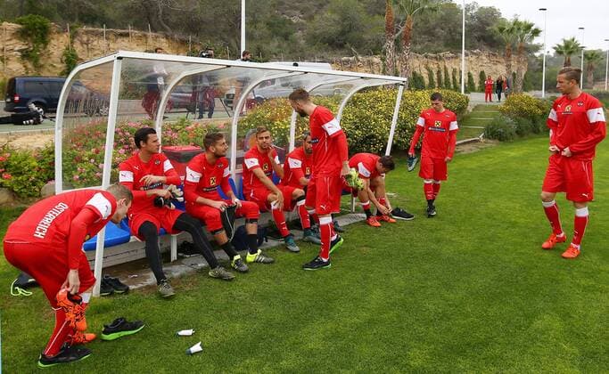 Football, Austria National Team Training