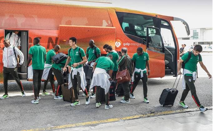 Football, Portugal national team, departure for Russia