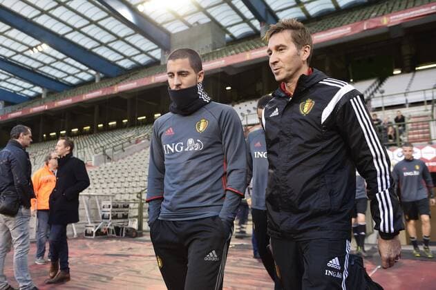 Football, Training National Team Belgium