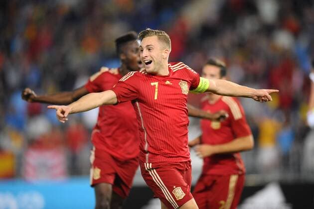 Football, U21 Euro Quali, Spain - Georgia