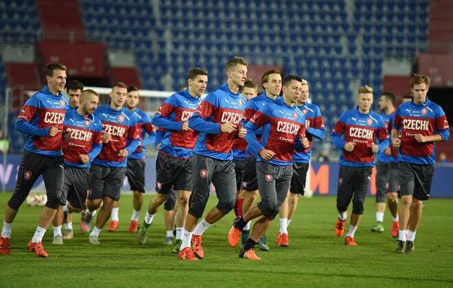 Football, Training National Team Czech Republic