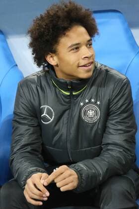 Football, International match, France - Germany, Leroy Sane on the bench
