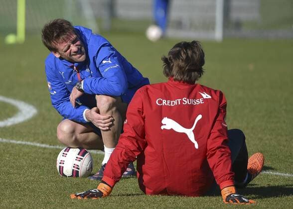 Football, Training National Team Switzerland