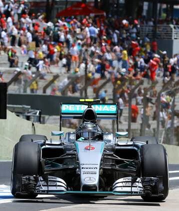 Formula 1, Brazilian GP, Qualifying, Nico Rosberg on pole