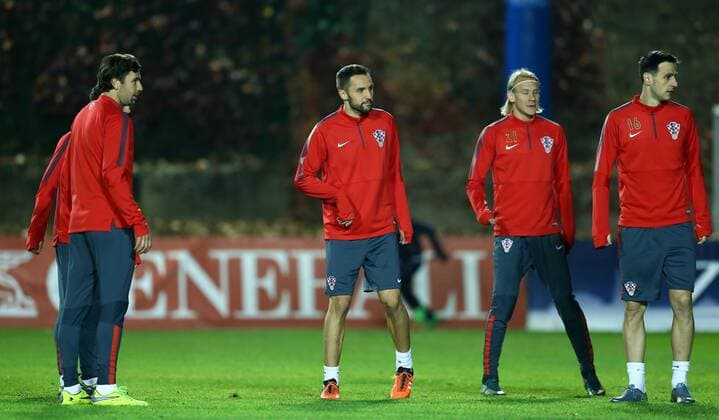 Football, Croatia National Team Training